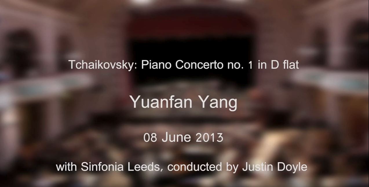 Tchaikovsky Piano Concerto no. 1 (King’s Hall, Ilkley, UK, 2013) 